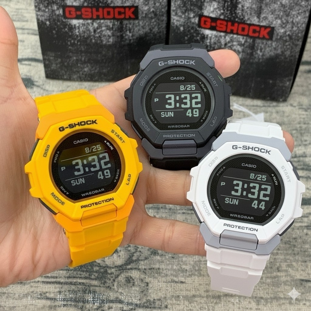 Casio G-Shock G- Squad Bluetooth Step Tracker GBD-300 Series