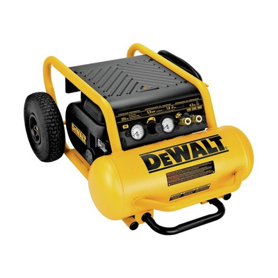 #ad DEWALT Air Compressor 225 PSI Max Hand Carry with Wheels 4 1 2 Gallon D55... $509.63