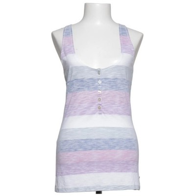 Eight2nine & Co Vintage TMK, Tank­top, Größe: M, Blau/Weiß/Grau #4zy