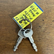 Vintage Set Of Automotive Keys Lot Of 2 Ford 1983 F-150 Pickup