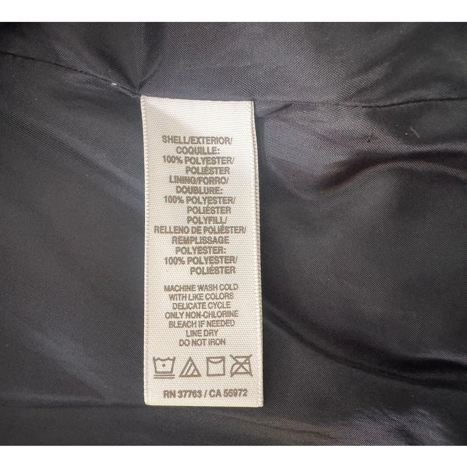 Rafaella Sport Mujer Grande Cremallera Completa Hinchado Negro Gris Guepardo Animal Print Foto 4 de 4