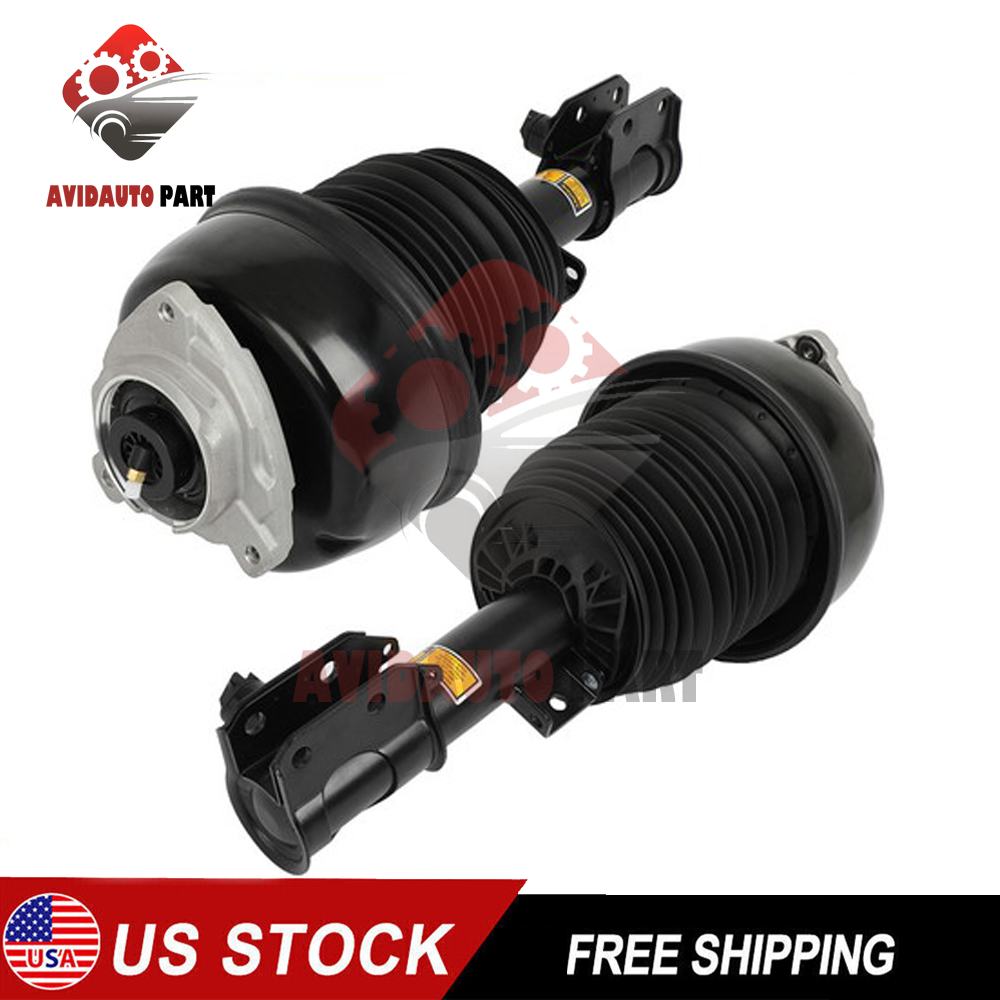Front Pair Air Suspension Shock Strut w/ADS For Mercedes CLS550 4Matic 2012-2018