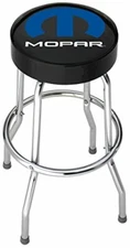 Plasticolor 004784R01 Padded Garage Bar Stool With Mopar Logo New Free Shipping