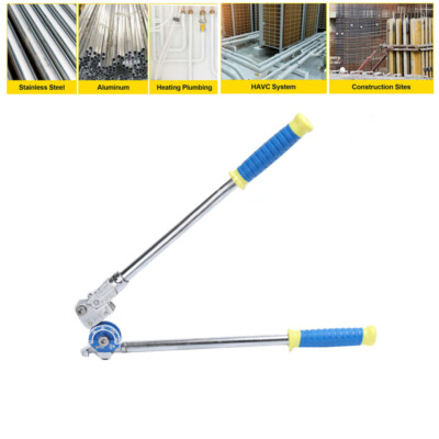 3/8'' Manual Tube Bender 180 Degrees Pipe Bender Industrial Anti-skid Handle new