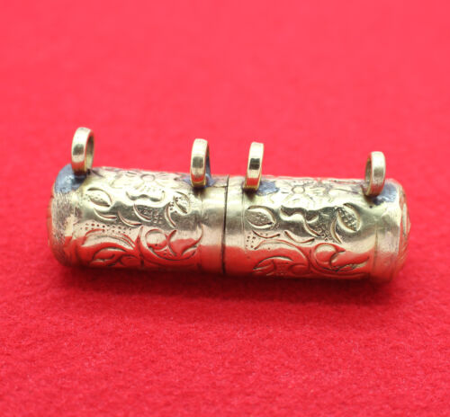 Tibetan Buddhist handmade "Trungwa" Ruel Gau Amulet Housing Cover Casing Case