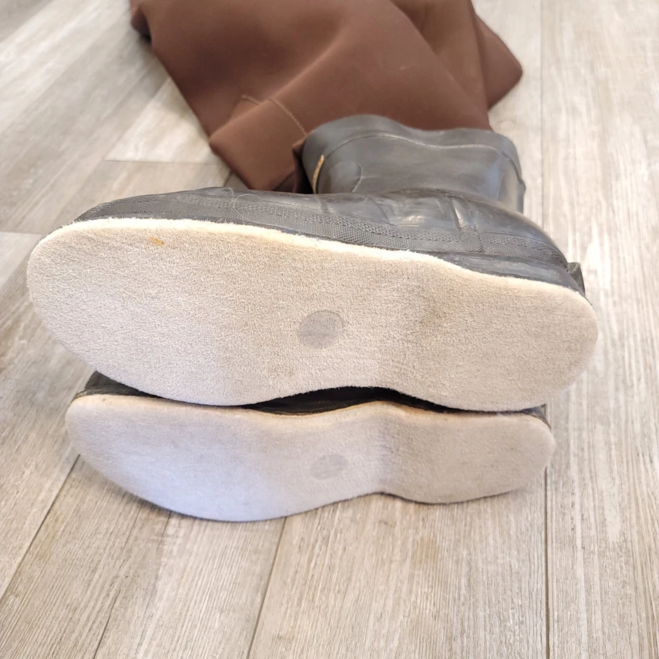 Hodgman Neoprene Thinsulate Felt Bottom Bootfoot Chest Wader Men's Size XL - Image 4 of 4