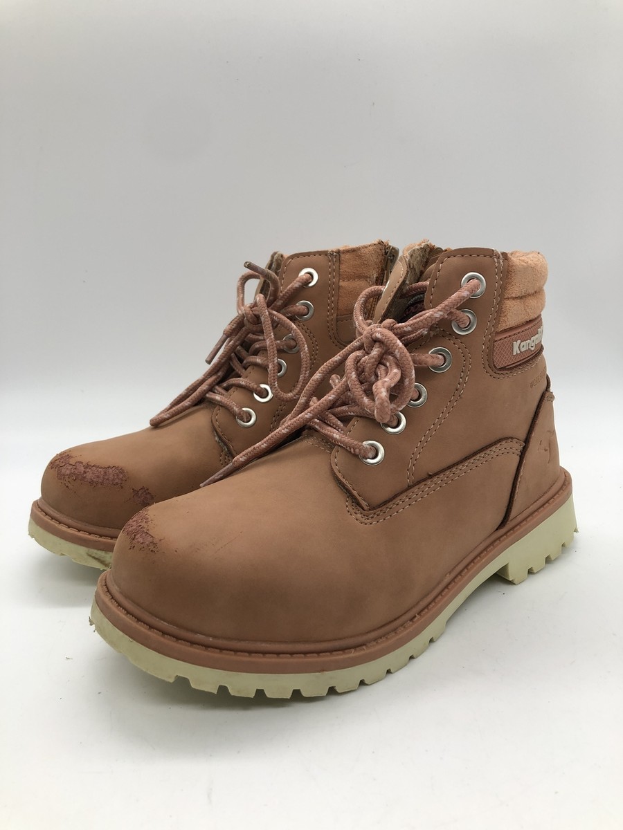 Kangaroos Girl Boots Half Boots Boots, Coral Pink, EUR 33