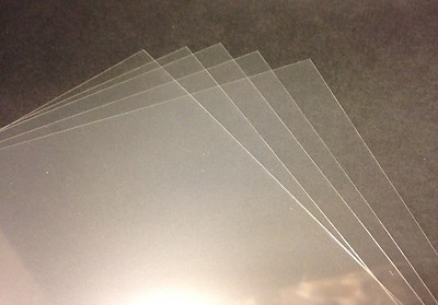 Geieold 10Pcs Feuille A3 SéRigraphie Transparence Jet D'Encre Film Papier Exposition Positive