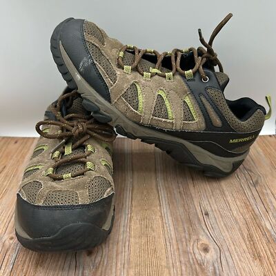 Merrell select grip hiking outdoor shoes size 10 men\'s brown Merrell Select Grip Canteen Men main image 4
