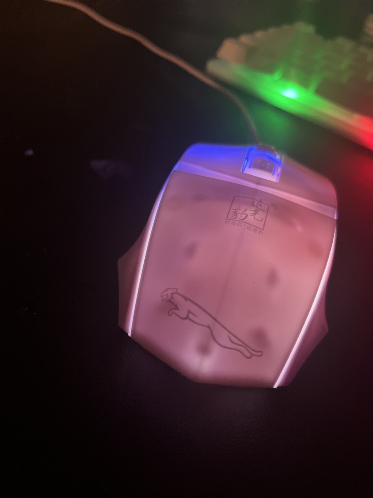 Neon USB Gaming Mouse Compatible with PC PS Xbox