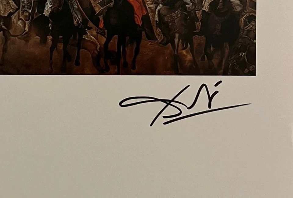 Salvador Dalí, Litografía Original Firmada a Mano con Certificado de Autenticidad y Valoración de $3,500 Foto 3 de 4