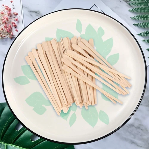 400pcs Wooden Eyebrow Waxing Sticks for Hair Removal Wax Spatulas Applicator - Picture 4 of 7