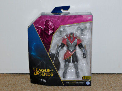 2021 Spin Master League of Legends The Champion Collection 6'' Zed Figure MIB New