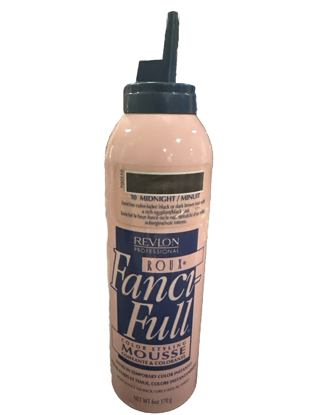Temporary Color Mousse Roux Fanci Full Mousse Temporary Haircolor 10 Midnight Original Formula ...