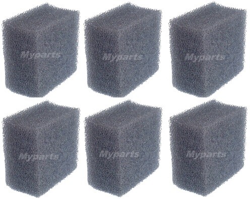 6 pieces Foam Air Filter for KAWASAKI engines TEX45M TE59M pn 11013-2178 - Picture 1 of 6