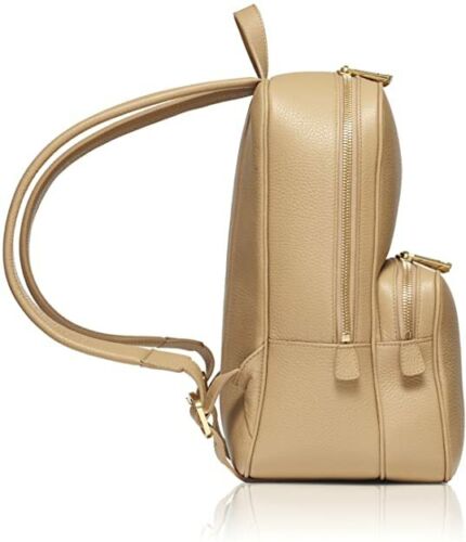 Designer HandBag Bag Exquisite Italian Leather Back Pack Caramel Present RRP£475 - Afbeelding 1 van 9