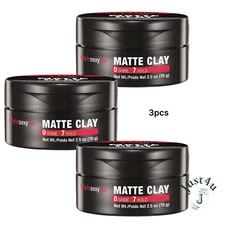 Sexy Hair Texture Matte Clay, 2.5oz. (3PACK)