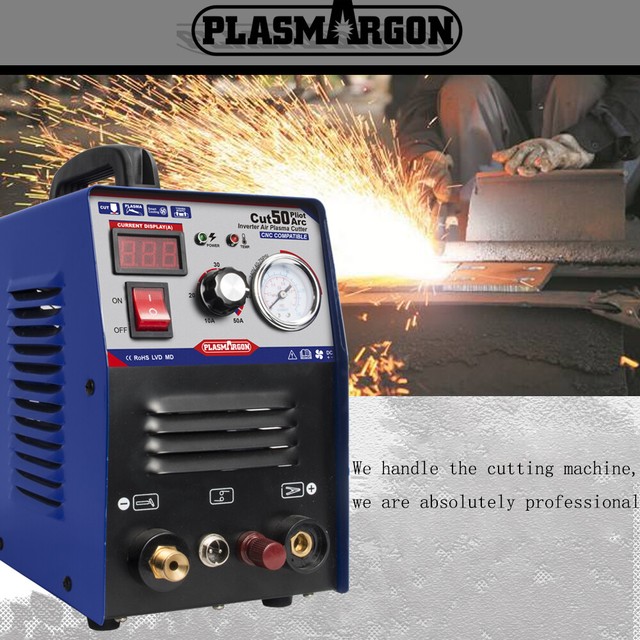 Pilot Arc Plasma Cutting Machine Blue Cut50p CNC Cut 14 Mm 50a 110/220v
