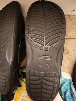 Crocs Classic Unisex Sandals - Black M10/W12 | eBay