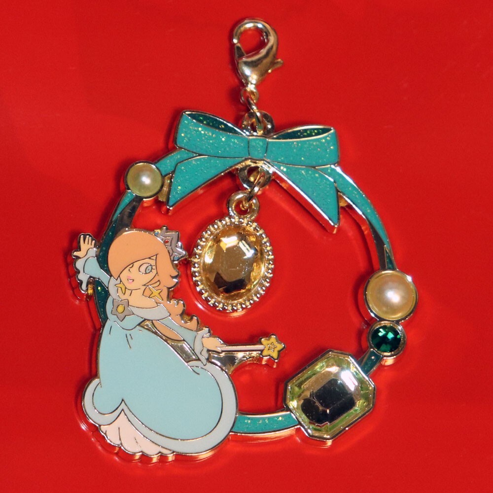 SUPER NINTENDO WORLD Princess Rosalina Metal Charm Keychain USJ