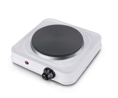 Fornello Elettrico Da Campeggio Regolabile Piastra Ghisa 1500w 18 - 6