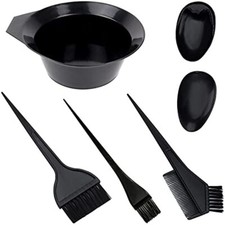 Hair Color Brush Mixing Bowl Tint Kit Comb for Hair Dying Coloring Applicator