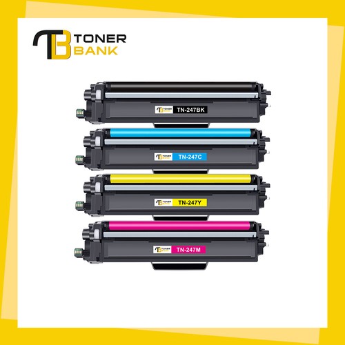 4 XXL TONER TN-247 Kompatibel Für BROTHER MFC-L3750CDW MFC-L3710CW DCP-L3510CDW - Afbeelding 3 van 4