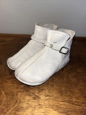 Vintage Antique Leather Baby Shoes