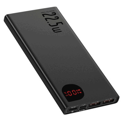 Baseus Power Bank 10000mAh Metall PD QC4.0 Schnell USB C Externer Akku Ladegerät