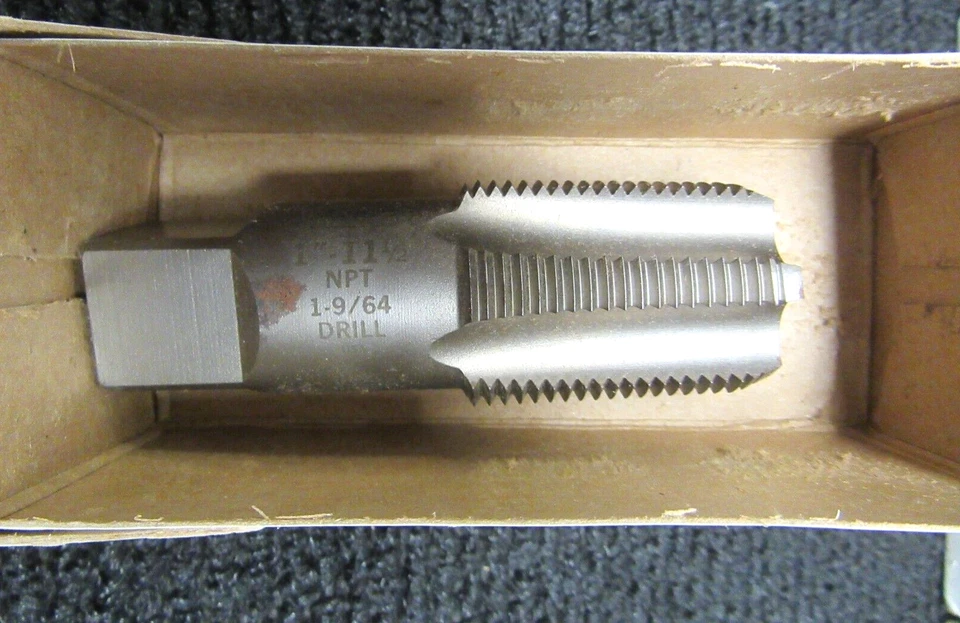Irwin Hanson 1-11.5 NPT 1-9/64 Pipe Tap  Lot Of 5 Taps!! Brand New In Boxes!! - Image 4 of 4