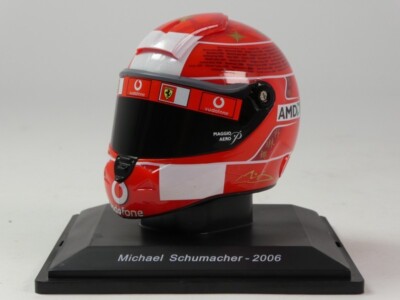 Spark Helmet Michael Schumacher Ferrari Brasilien Brasil 2006 1/5