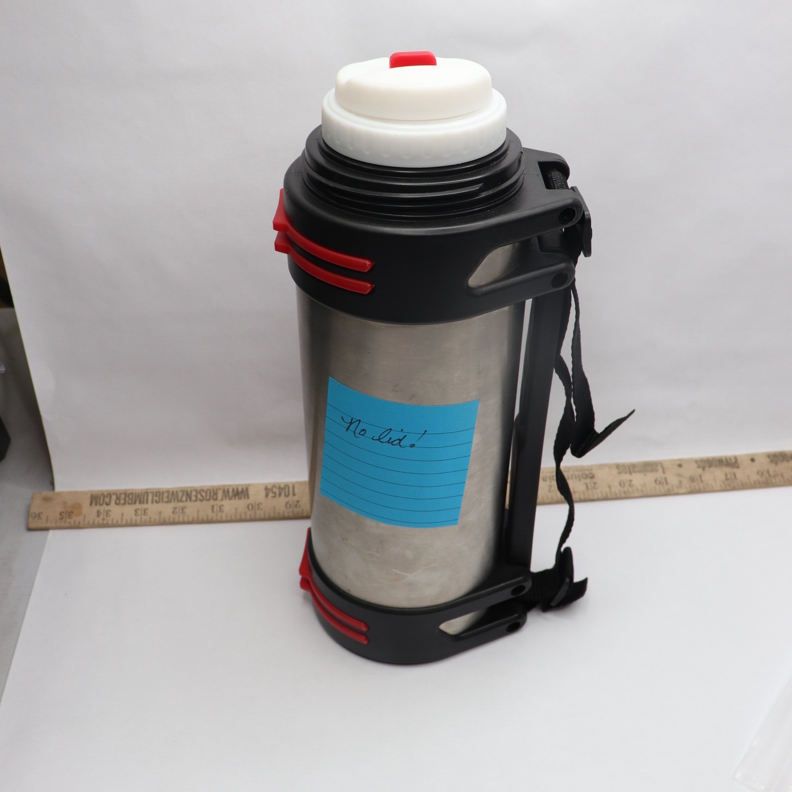 Insulated Water Bottle LeakProof Stainless Steel - No Lid