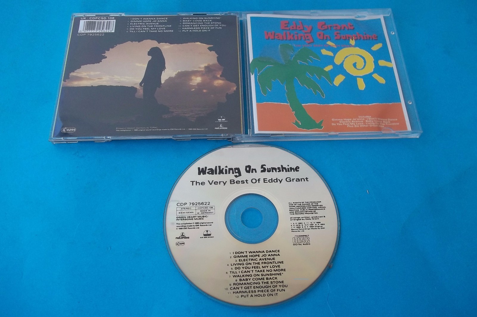 THE VERY BEST OF EDDY GRANT CD 1989 EMI RECORDS NUOVO