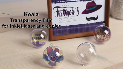 60 Sh Koala Transparency Film 8.5x11 Clear for Overhead Projector Laser Inkjet - Video 1 of 1