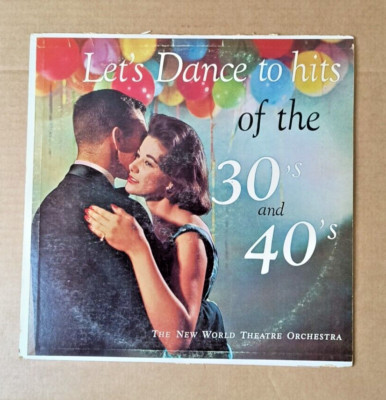 The New World Theatre Orchestra, Let's Dance to hits of the 30's & 40's, LP
