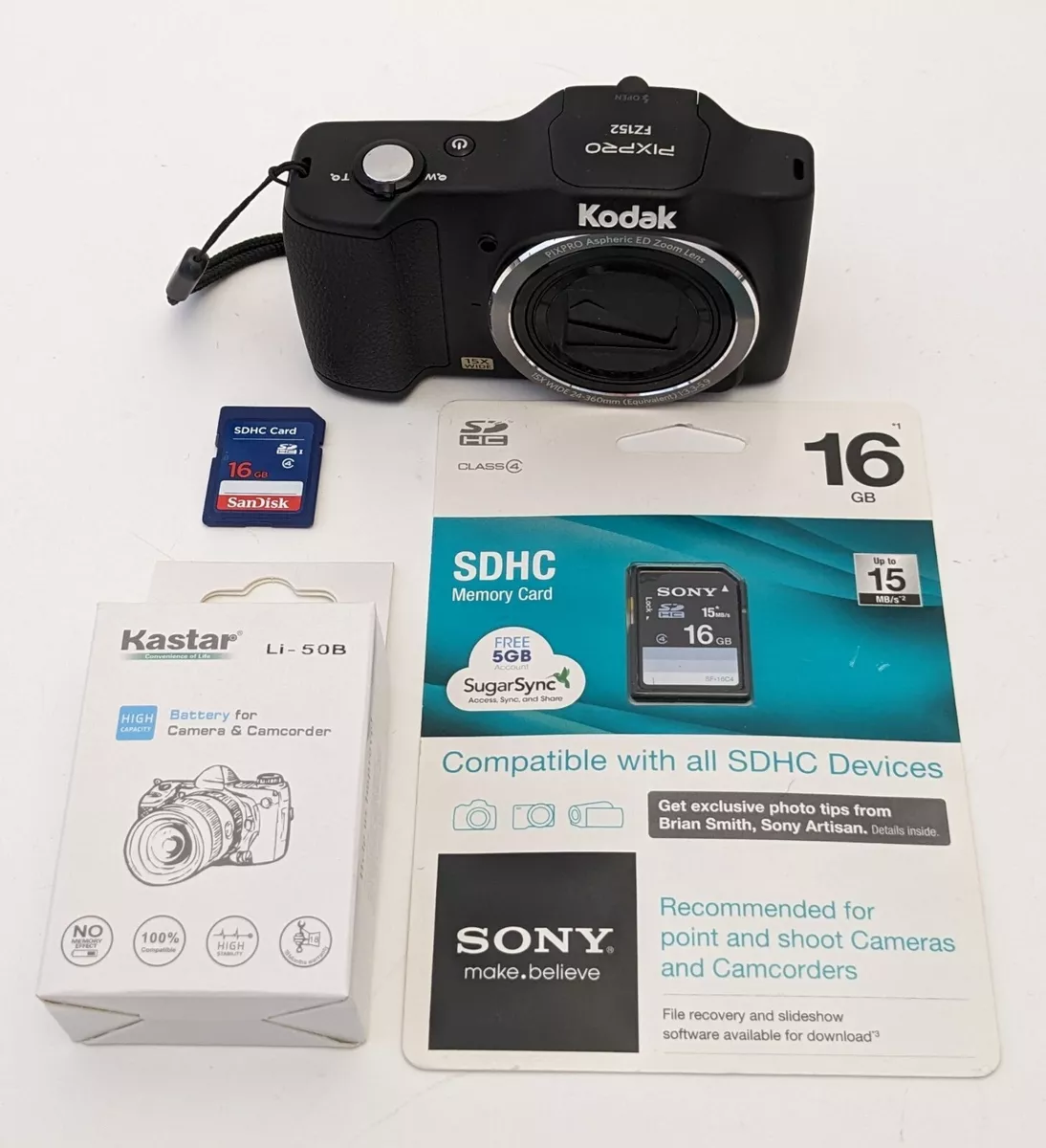 kodak pixpro fz152 compact digital camera