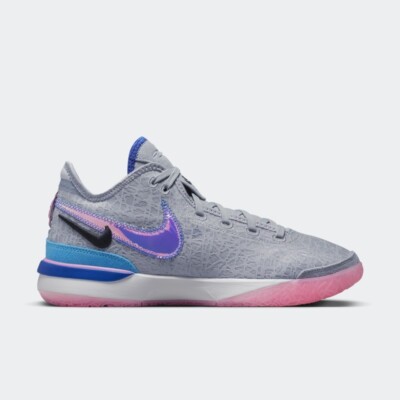 Zoom LeBron NXXT GEN UK 11,5 EUR 47 Wolfgrau rosa Zauber DR8784 002