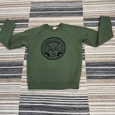 Lacoste Live University of Lacoste Paris Long Sleeve Sweatshirt Green Size 4