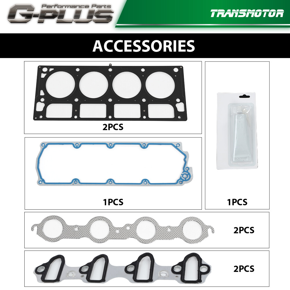 Fit For 08-11 Chevrolet Express Hummer GMC Savana 4.8 5.3 OHV Head Gasket Set