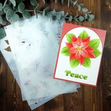 Photoplay 6x9 Stencils - Layered Holiday BNIP