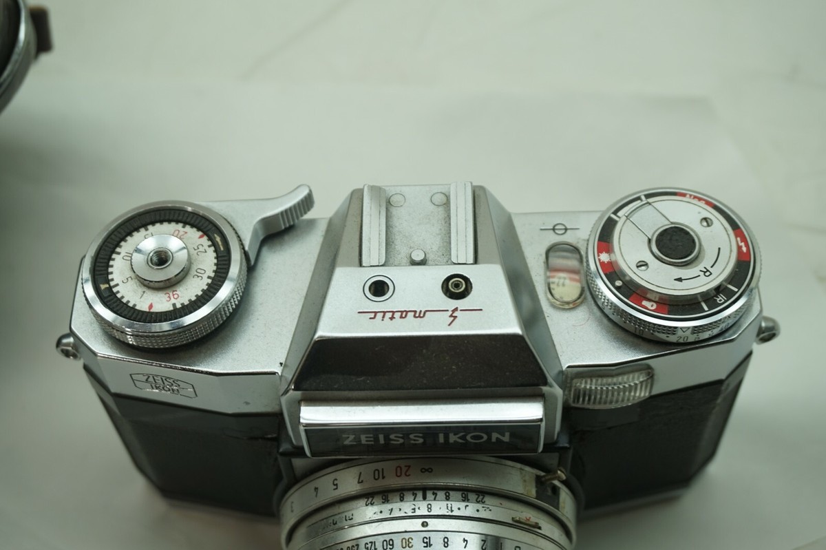 ZEISS IKON CAMERA S MATIC CONTAFLEX LENS TESSAR 2.8/50mm