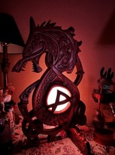The Ragnarok Eclipse Lamp, The Viking Moon Wolf 
