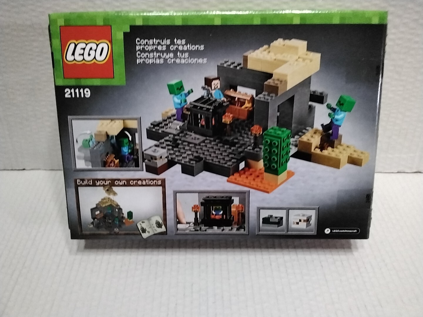 Lot 2 LEGO 21152 Minecraft Pirate Ship + LEGO 21119 - Sealed - Next business day