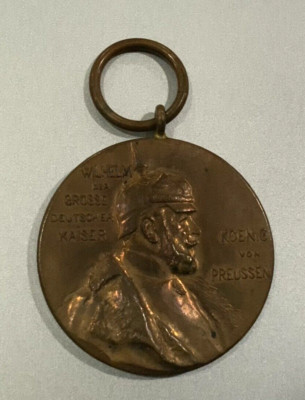 1797-1897  Wilhelm Der Grosse Deutscher Kaiser Medal Koenig von Preussen Medal