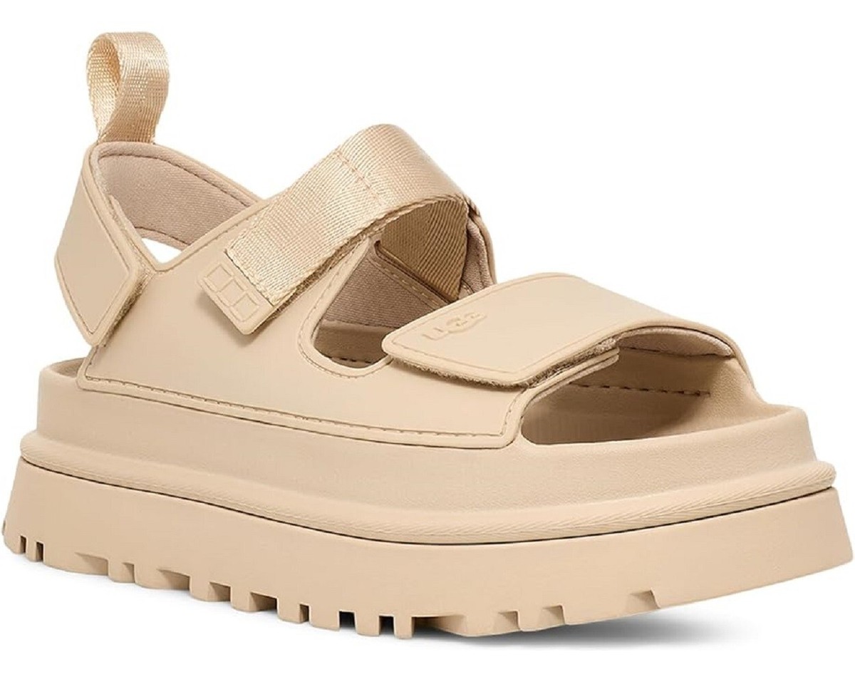 UGG GOLDENGLOW スポーツサンダル KR245 US6 ベージュ UGG Women's GoldenGlow Sandals 1152685 | eBay