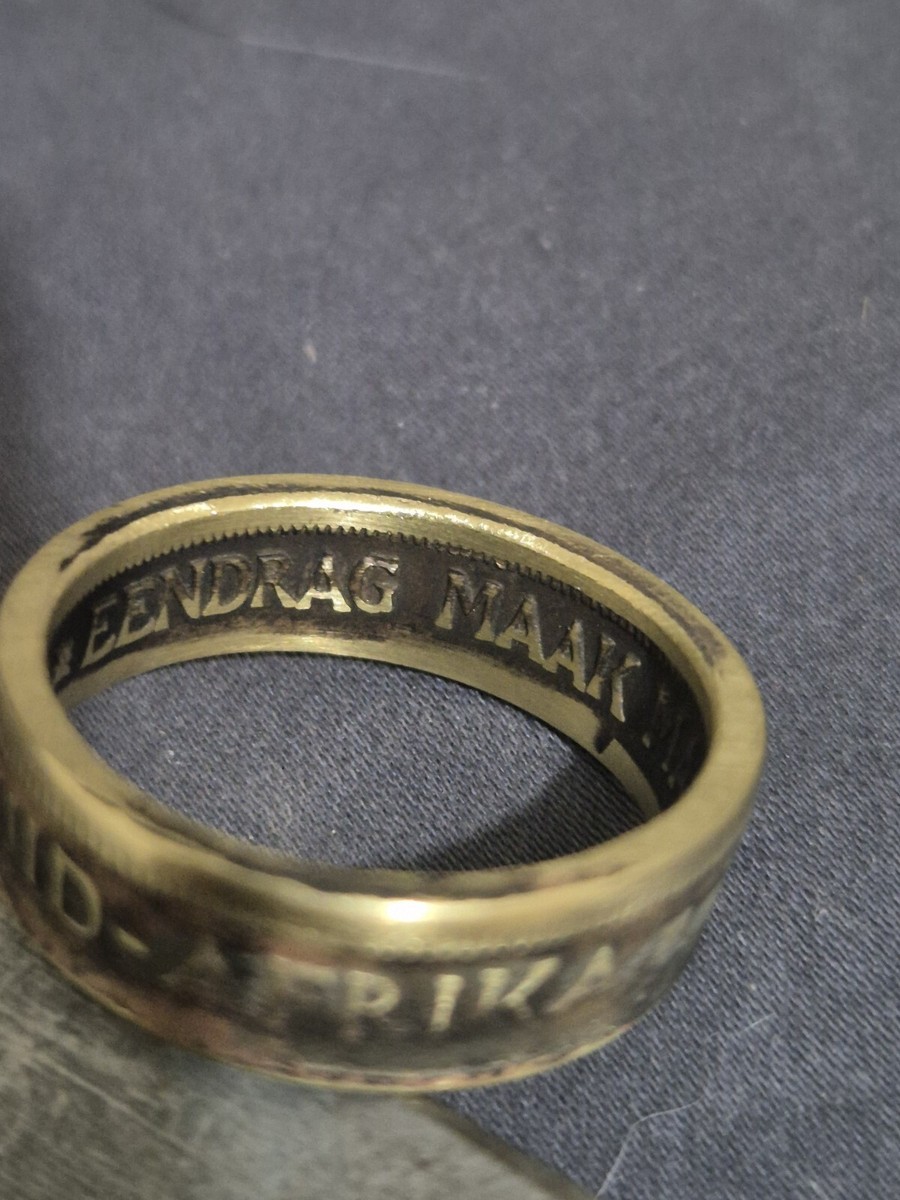 1962 South Africa Cent Ring Een Drag Maak Mag Strenght