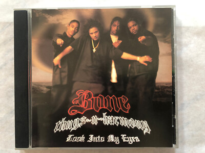 BONE THUGS-N-HARMONY: LOOK INTO MY EYES 2 TRACK CD SINGLE! 1997 RUTHLESS! EX+