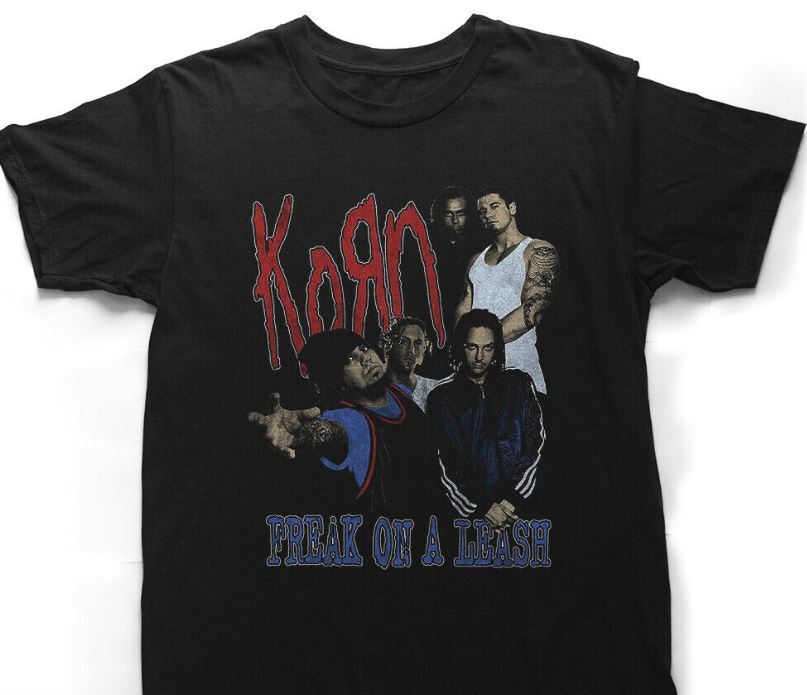 Korn Freak On A Leash Rock Band Unisex T-Shirt Size S-5XL | eBay