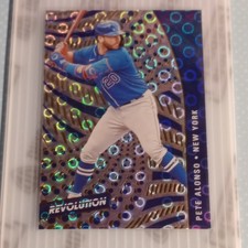 Panini 2021 Chronicles Revolution Pete Alonso #91 New York Mets Baseball Card
