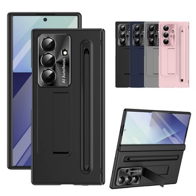 Fashion Slim Stand Phone Case Cover With Touch Pen for Samsung Galaxy Z Fold 7 6